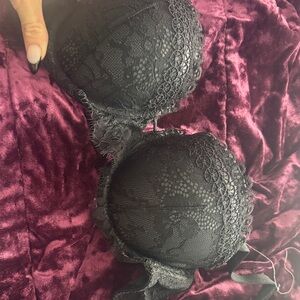 Victoria's Secret Black Lace Bra